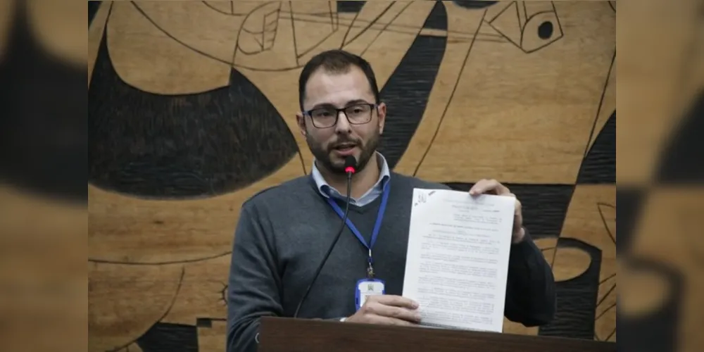 Presidente da Câmara, Daniel Milla (PV)
