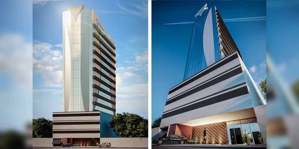 Com um visual refinado e luxuoso, projeto será construído nas proximidades do Shopping Total 