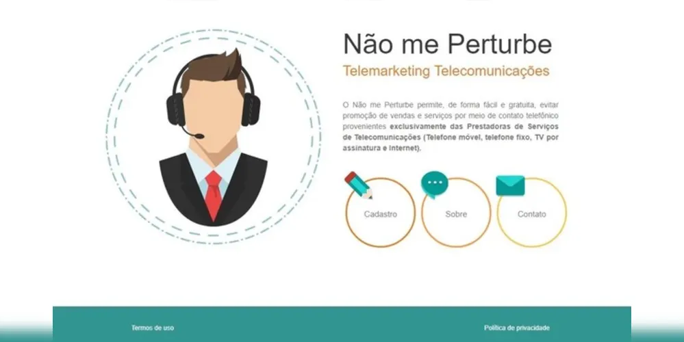 O site entrou no ar nesta terça-feira (16). Segundo o Sinditelebrasil, até o início da tarde, 328 mil pessoas já haviam se cadastrado no site