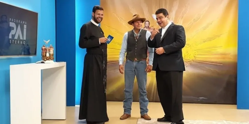 Cloverson chegou a Trindade no último fim de semana e concedeu entrevista no Programa Pai Eterno