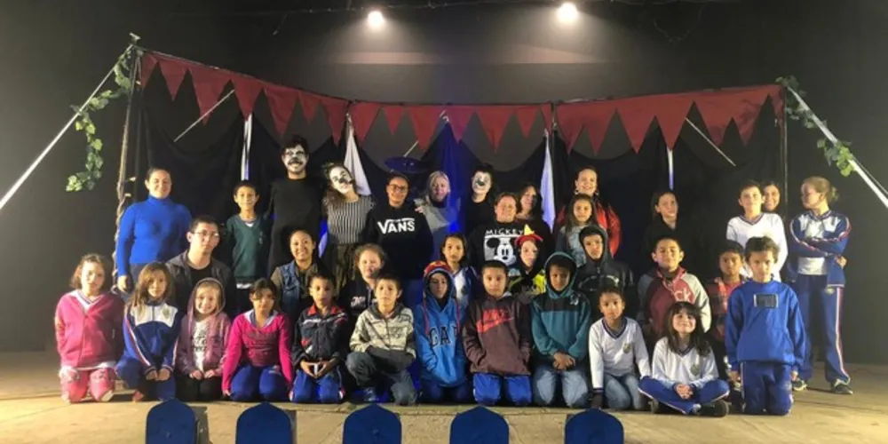 As atividades fazem parte de uma parceria com o Grupo de Voluntários da Sanepar Telêmaco Borba