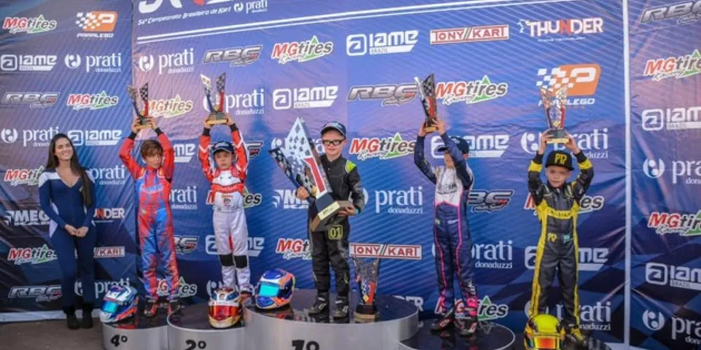 Filipe faturou o título depois de liderar a corrida desde a largada 