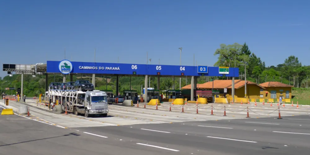 A concessionária Caminhos do Paraná responde por um trecho de 405,8 quilômetros