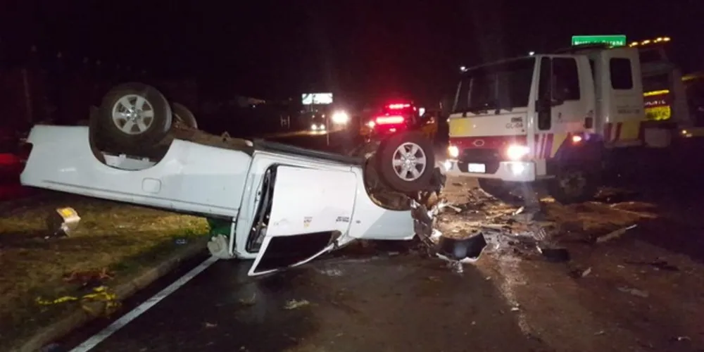 Acidente aconteceu na noite de segunda-feira perto da Tetra Pak