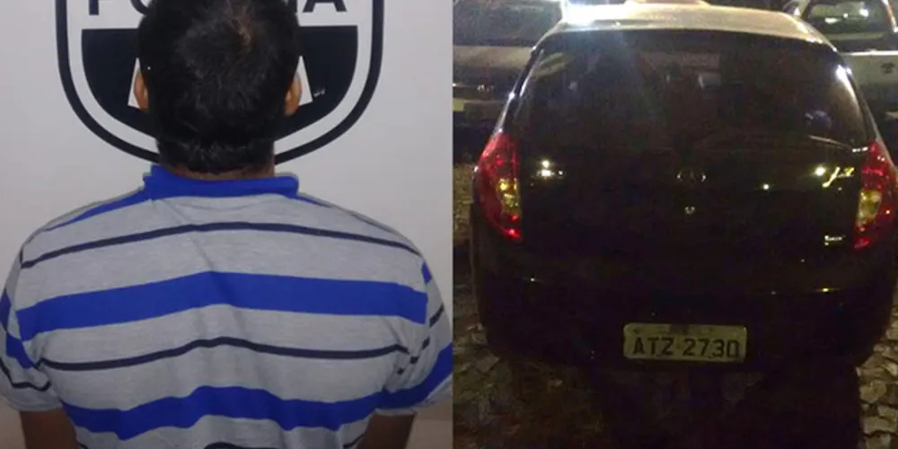 Foragido da Justiça foi encontrado com carro adquirido de maneira ilegal