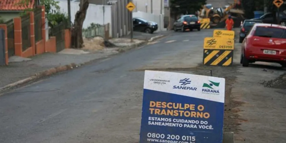 Sanepar realizará interligações de novas redes de abastecimento
