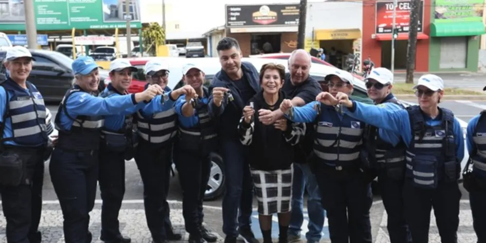 Quatro serão viaturas e três serão para serviços administrativos e departamentos de Educação no Trânsito

