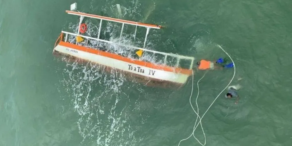 Imagem ilustrativa da imagem Acidente com embarcação mata duas pessoas em Alagoas
