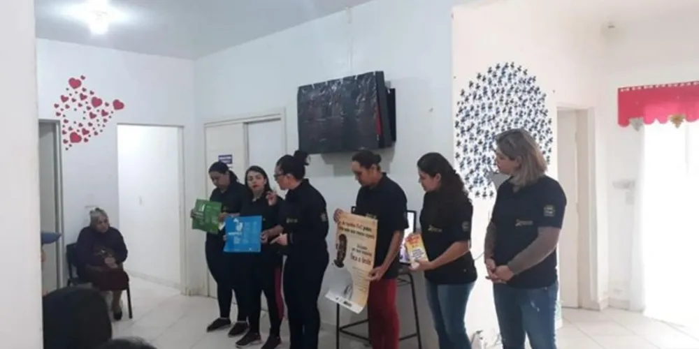 Equipes de saúde movimentaram as UBS da cidade

