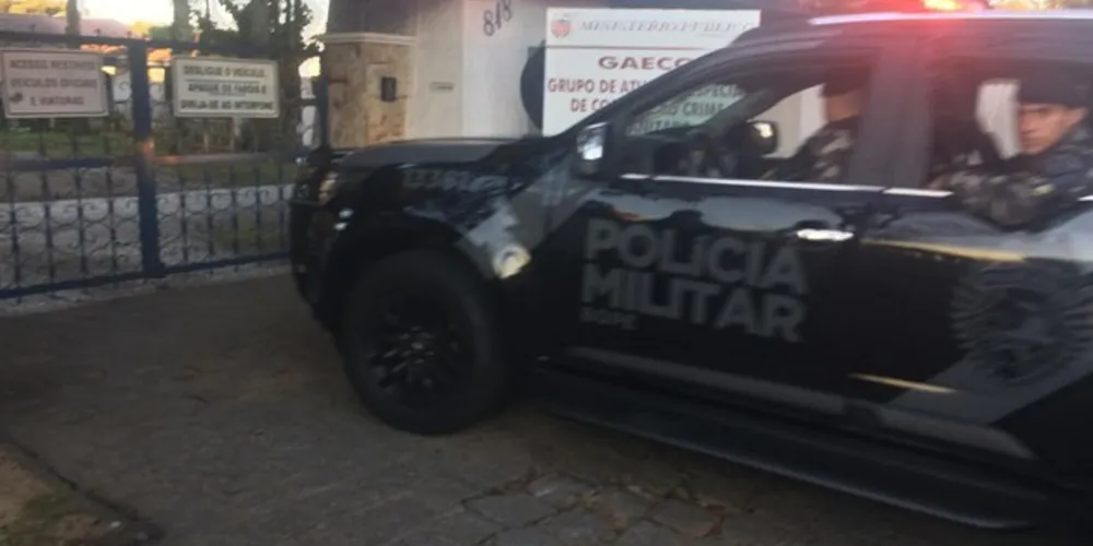 Ação da PM e do Gaeco cumpre 107 mandados de prisão em todo o Paraná