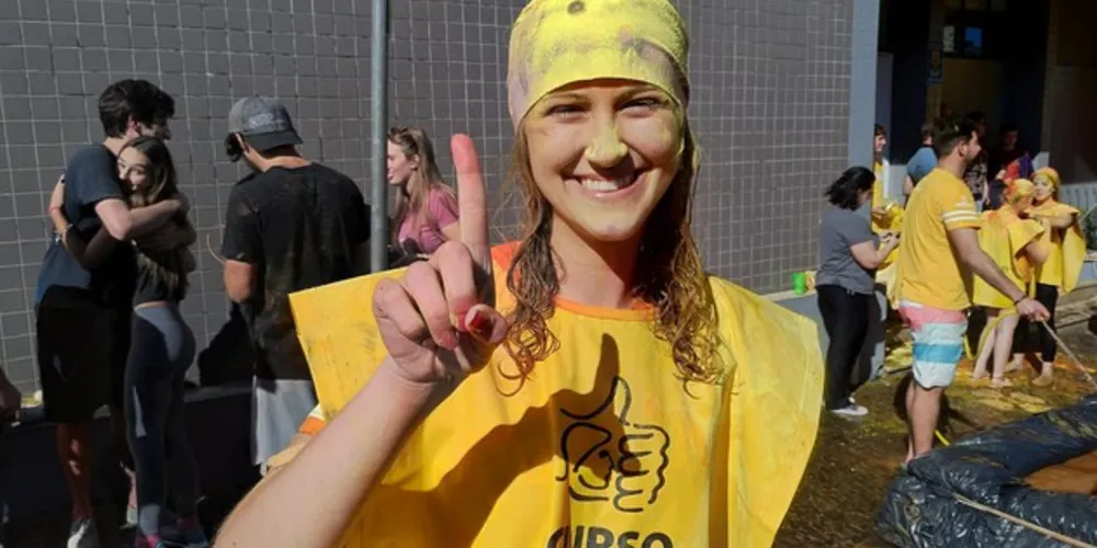 Juliana Tech concorreu ao curso de Medicina e na classificação geral ficou com 6117 pontos