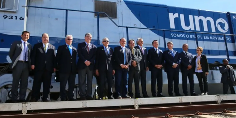 Maior operadora ferroviária do País, a Rumo assinou  em Anápolis (GO) o contrato de concessão dos tramos central e sul da Ferrovia Norte-Sul