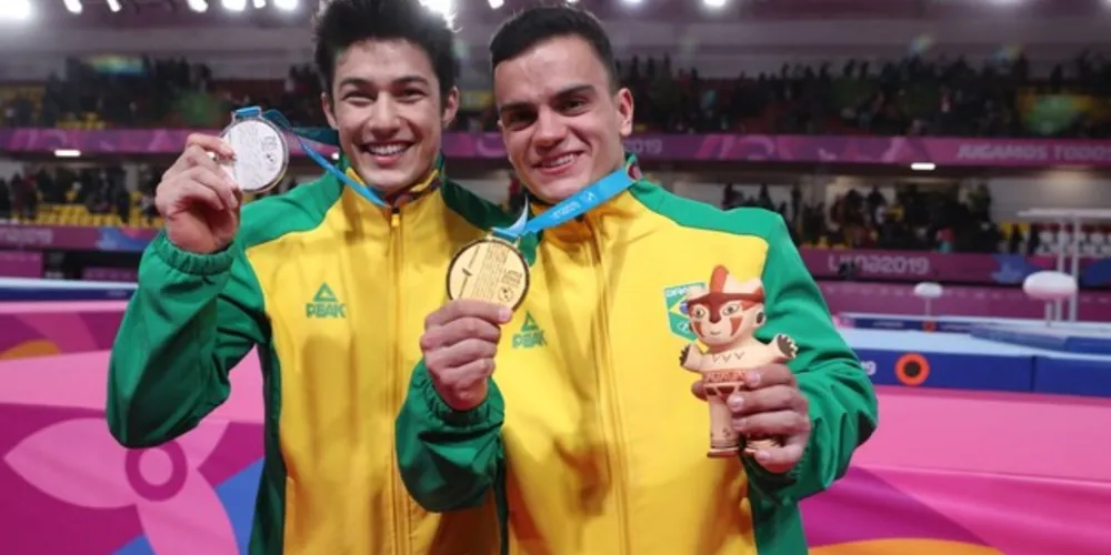 Em Lima, Caio Souza e Arthur Nory tiveram atuações excepcionais
