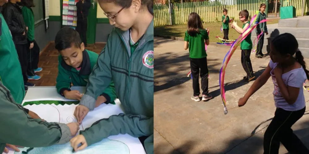Imagem ilustrativa da imagem ‘Árvore do otimismo’ motiva alunos na volta às aulas