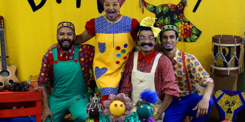 A programação no Parque Ambiental começa às 15h30 com a Banda Casa Cantante e segue às 16h30 com o Baquetinhá