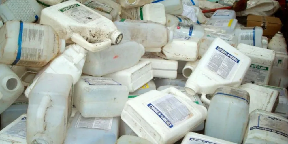  Foram recolhidos das propriedades rurais do Estado 5,6 mil toneladas de embalagens vazias