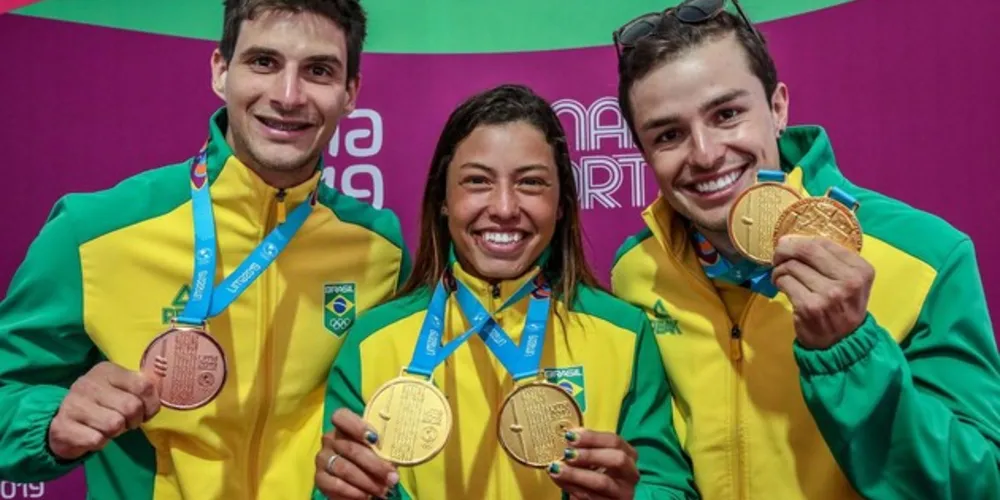 Só neste domingo foram 16 subidas ao pódio, com sete ouros

