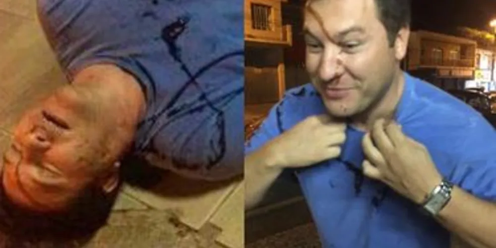 Primeira imagem circulou nas redes sociais como se fosse o assassinato do prefeito