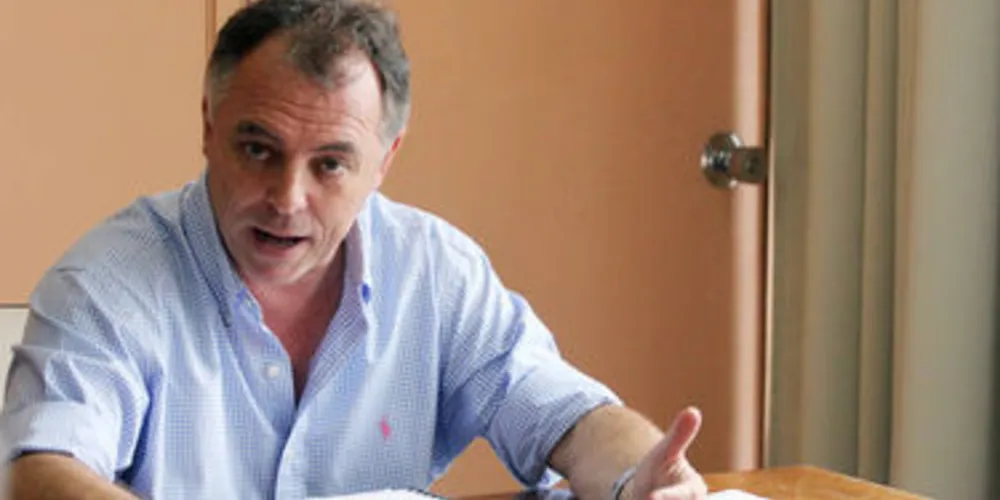 O empresário assumiu a presidência do PV 