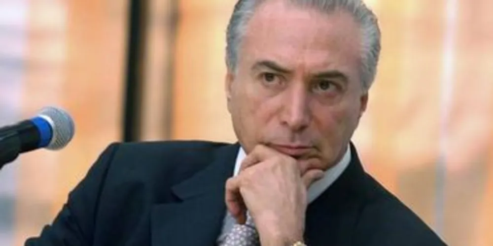 Michel Temer pediu licença da presidência do PMDB