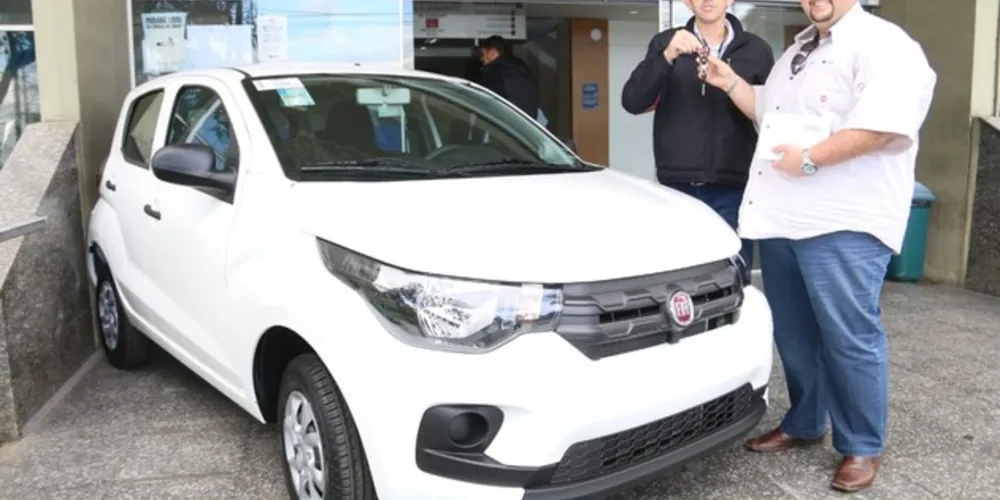 Os prêmios principais são os veículos Fiat Mobi 4 portas e a motocicleta Yamaha Factor 125