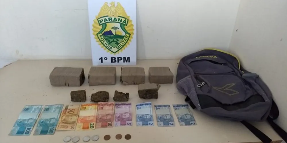 Rapaz foi flagrado graças a denúncias anônimas feitas à PM
