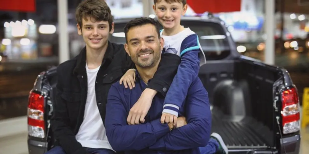 Eloir Rodrigues e Bernando Rosas e Leonardo Rosas Rodrigues