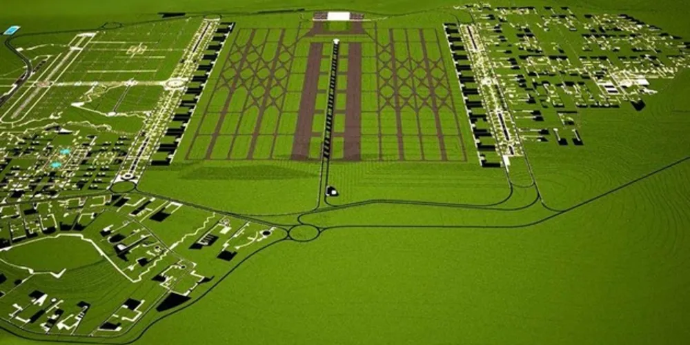 Imagem ilustrativa da imagem União autoriza planos básicos de novo aeroporto na região