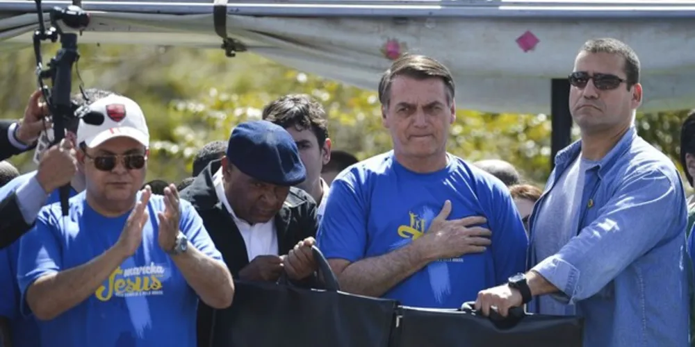 Presidente participou neste sábado da Marcha para Jesus na capital federal