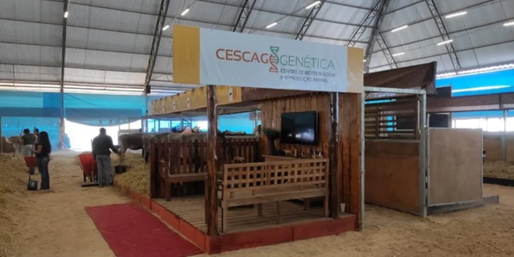 Na Casa Cescage Genética, os visitantes terão a oportunidade de conhecer o trabalho de desenvolvimento e venda de embriões de bovinos, ovinos e caprinos