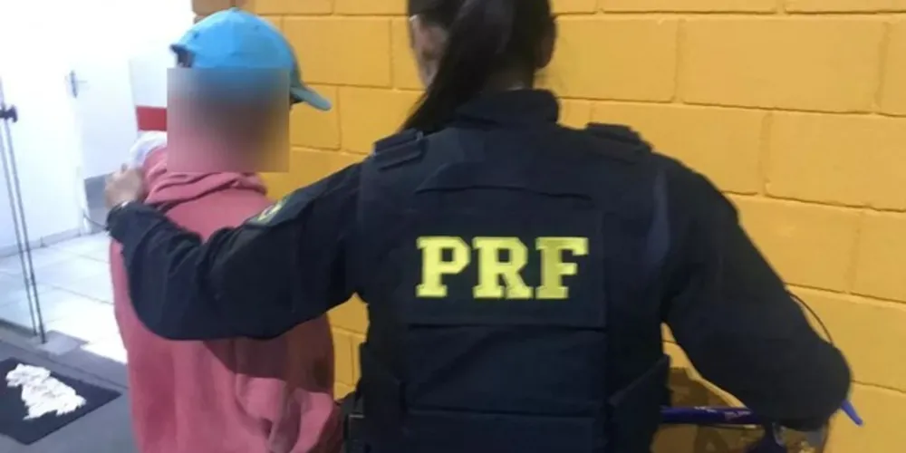 A concessionária responsável pelo trecho acionou os policiais depois de ver a criança sozinha à beira da rodovia