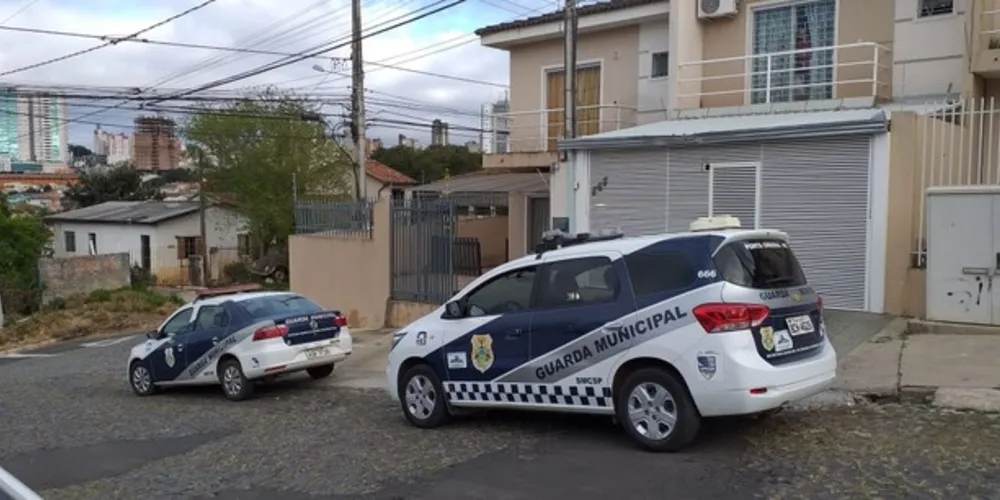 Guarda Municipal conseguiu deter o suspeito com uso de arma não-letal