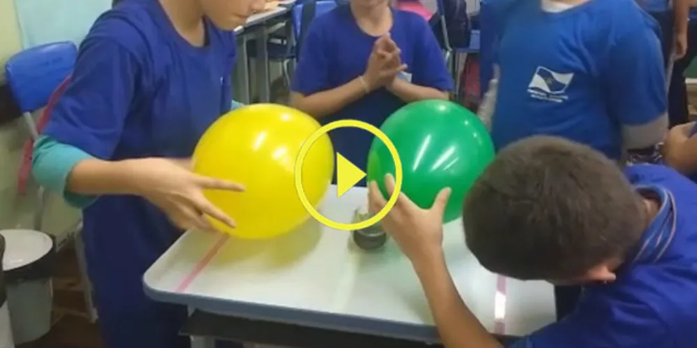 Imagem ilustrativa da imagem Experimento aborda tema ‘energia’ em 4º e 5º anos