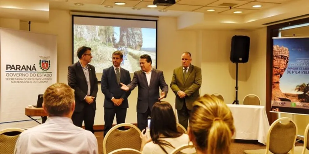 Em Roadshows promovidos nesta terça e quarta-feira (13 e 14), em São Paulo e Curitiba, investidores interessados conheceram o projeto de concessão e as oportunidades de negócio nas áreas de visitação, esportes, alimentação e hospedagem

