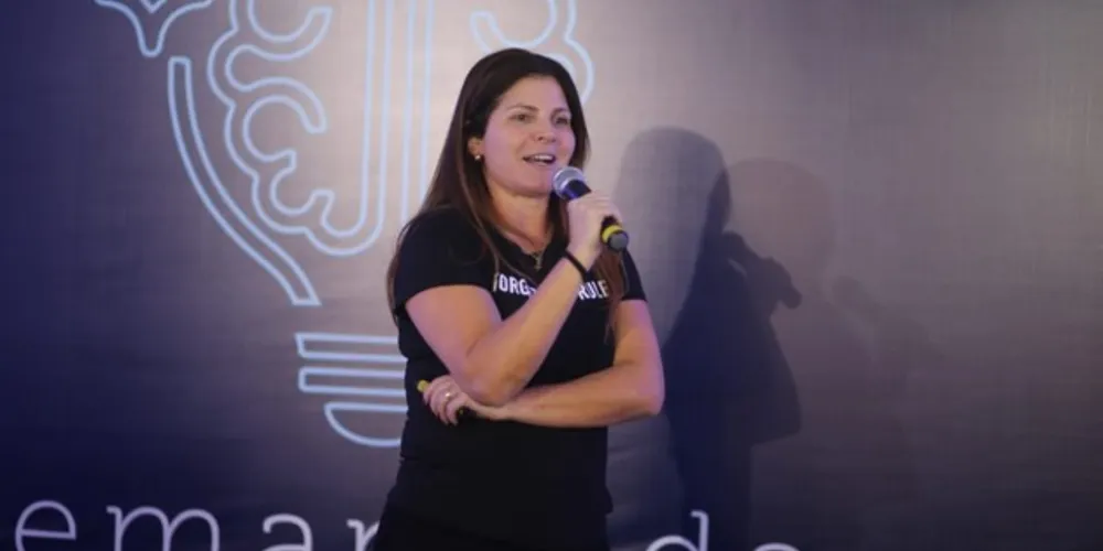 No fim da tarde, a palestrante da vez foi Cláudia Rosa Lopes, empreendedora e Co-Founder da Klikey, que colocou uma visão técnica sobre branding e o que envolve as estratégias de uma marca