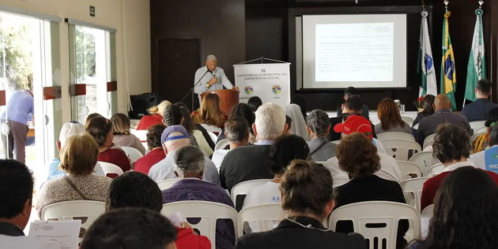 ​​​​​​​Conferência teve como tema 'Assistência Social um direito do povo com financiamento público e participação social'

