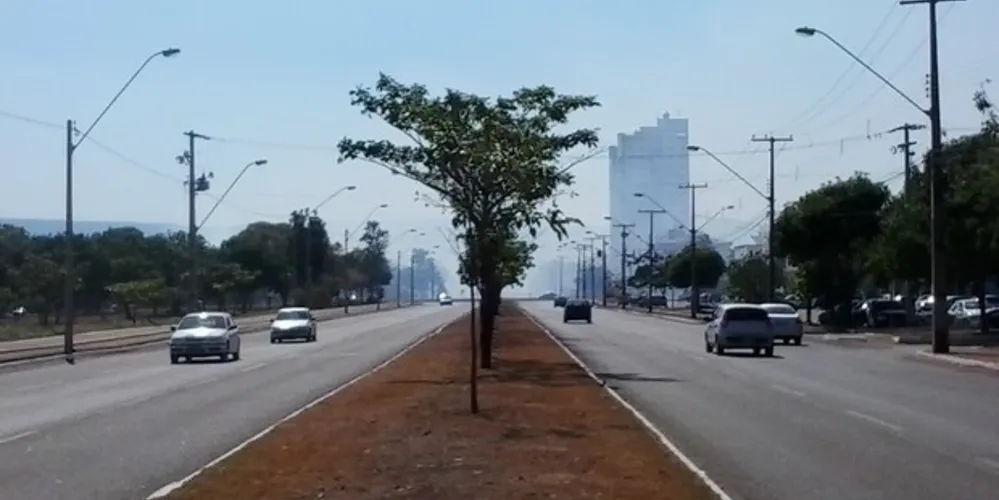 A falta de chuva e o calor intenso são comuns nesta época. Palmas é  uma das capitais brasileiras que está praticamente sem chuva há cerca de 3 meses.