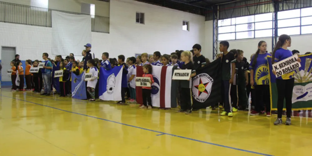 Abertura foi nessa segunda (19), no Ginásio de Esportes Durval Antônio de Freitas