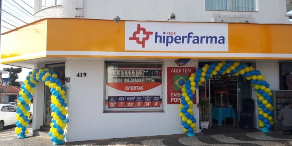 Nas próximas semanas outras duas lojas da Rede Hiperfarma serão inauguradas em Palmeira