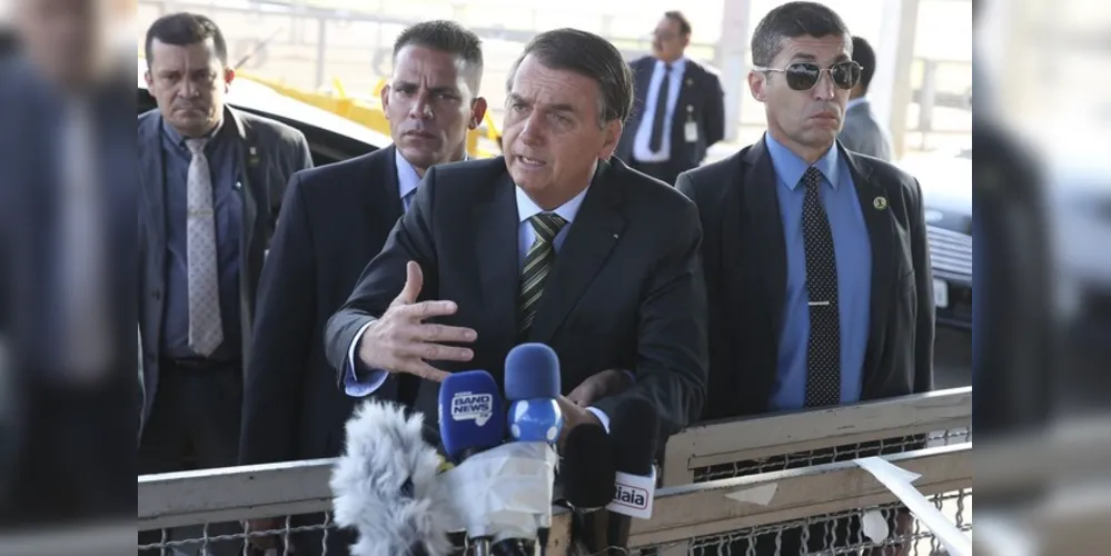 Jair Bolsonaro disse nesta quarta-feira (21) que o aumento de queimadas registrado nos últimos dias na Amazônia pode ser resultado de ação criminosa