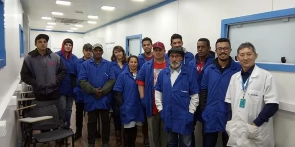 A qualificação faz parte do Projeto Carreta do Conhecimento, desenvolvido em parceria com o Senai