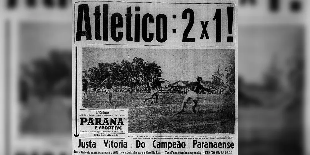 Campeão Paranaense de 1958, o Athletico conquistou o direito de disputar a primeira edição da Taça Brasil, que reuniu os vencedores de 16 Campeonatos Estaduais