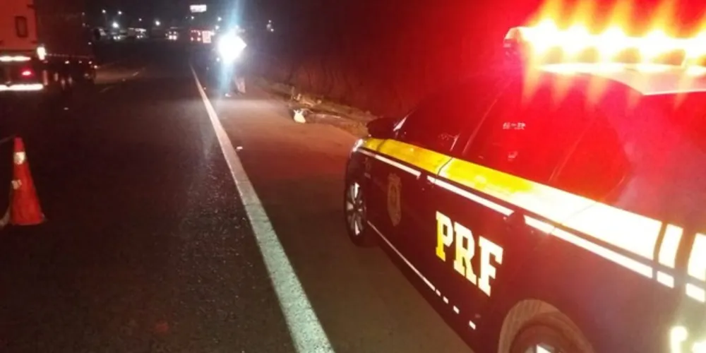 Imagem ilustrativa da imagem Ciclista morre em acidente na rodovia BR-373 em PG
