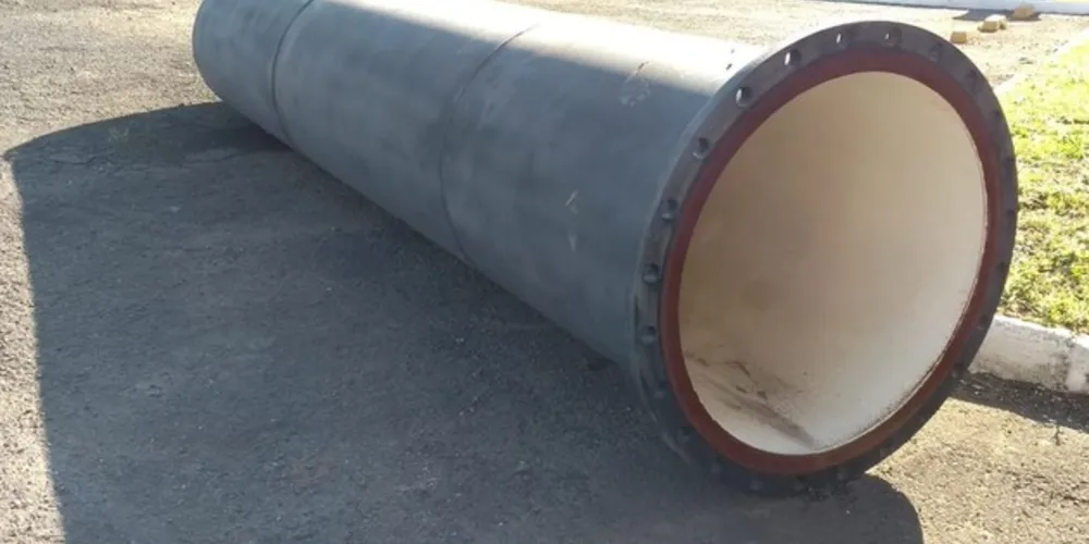 Parte da adutora de água bruta será substituída para assegurar maior segurança operacional ao sistema de abastecimento