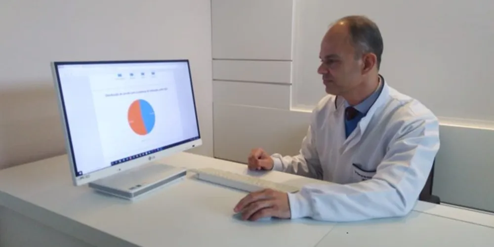 Bernardo Sobreiro, urologista e professor de Urologia da UEPG, destaca importância do estudo 