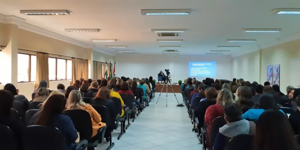 Atividade aconteceu durante o II Seminário Municipal de Educação Integral