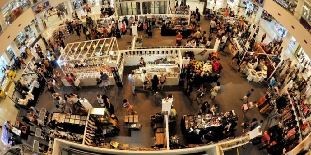 Feira acontece no primeiro piso do Palladium Shopping Center de Ponta Grossa
