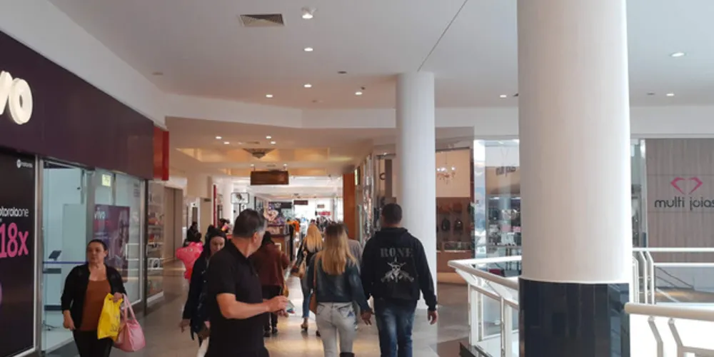 Aumento no fluxo de pessoas em Ponta Grossa foi de 12,55%.