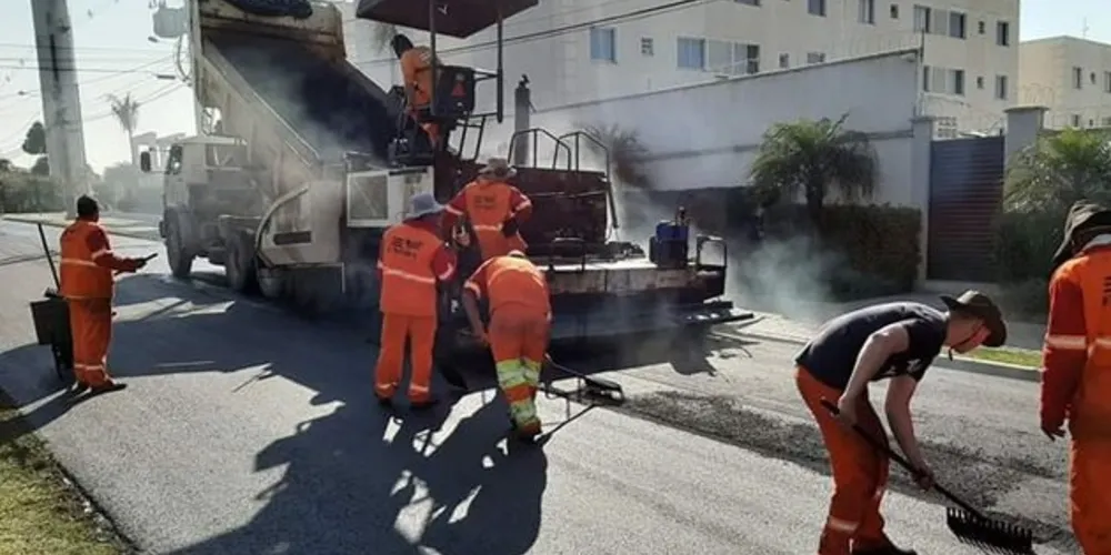A previsão é de que os trabalhos permaneçam por duas semanas na via