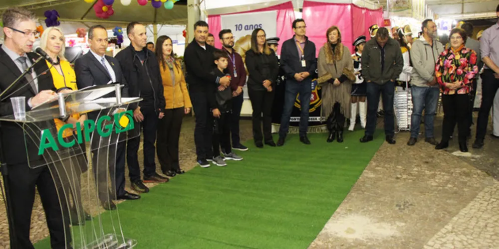 O evento é um dos maiores da cidade de Ponta Grossa e este ano está ainda maior